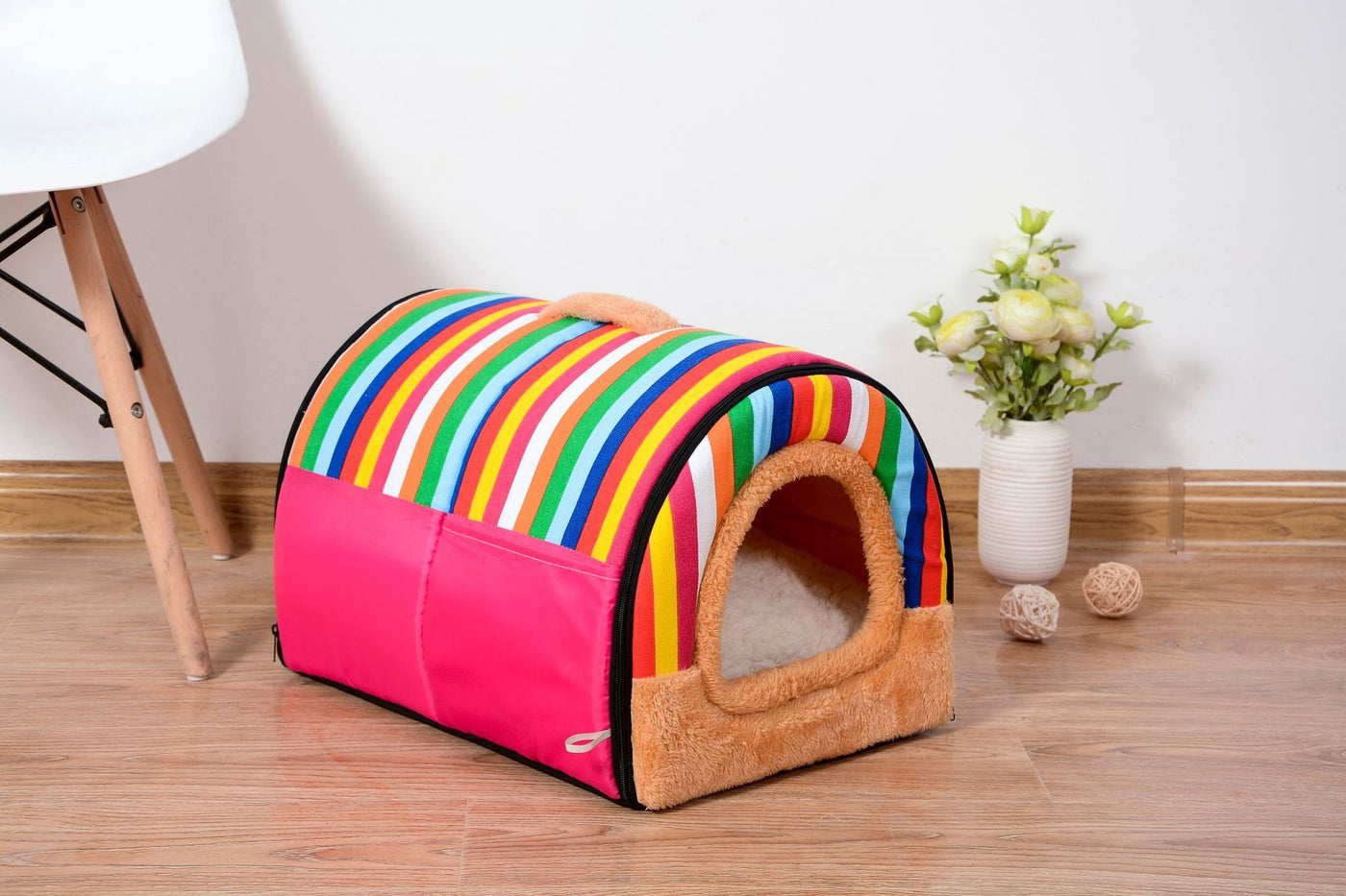 Cozy &amp; Stylish Pet Nest Bed | Compact Comfort for Small Pets