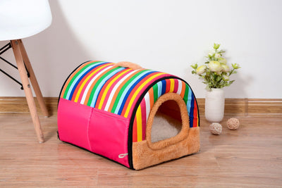 Cozy &amp; Stylish Pet Nest Bed | Compact Comfort for Small Pets