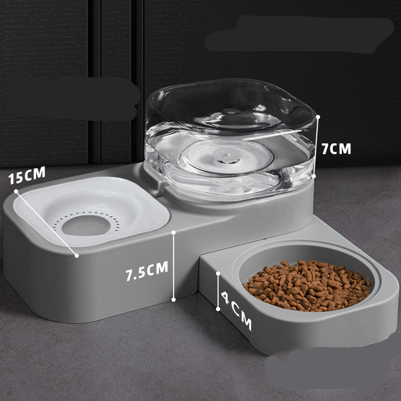 🐾 Portable & Cordless Automatic Water Dispenser | 2-in-1 Food & Water Bowl | With Optional Filters