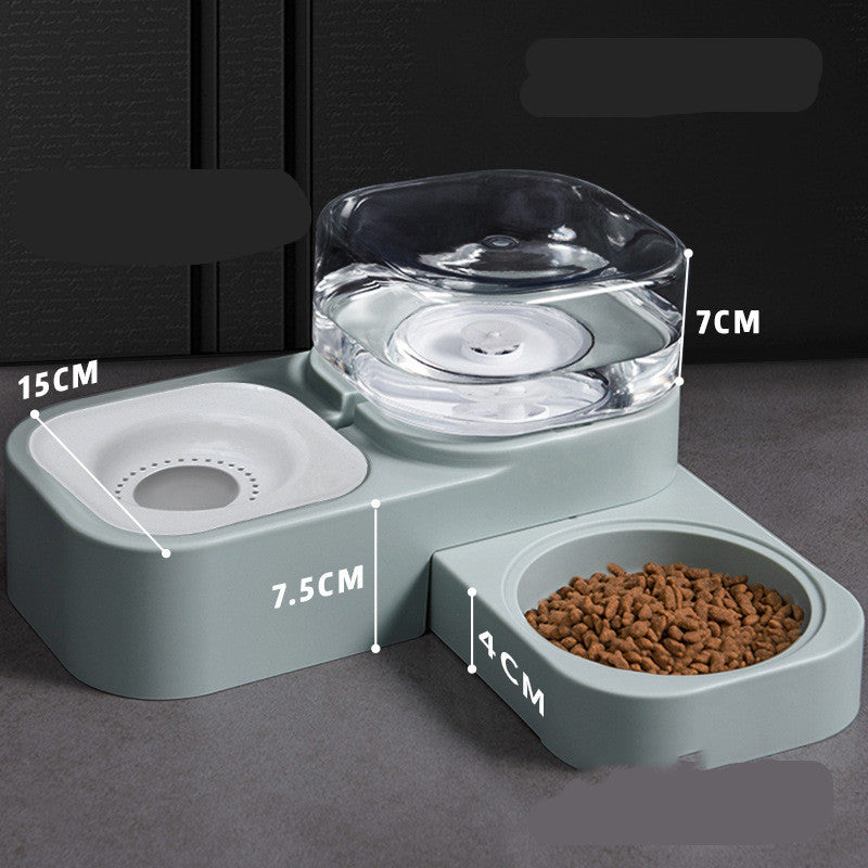 🐾 Portable & Cordless Automatic Water Dispenser | 2-in-1 Food & Water Bowl | With Optional Filters