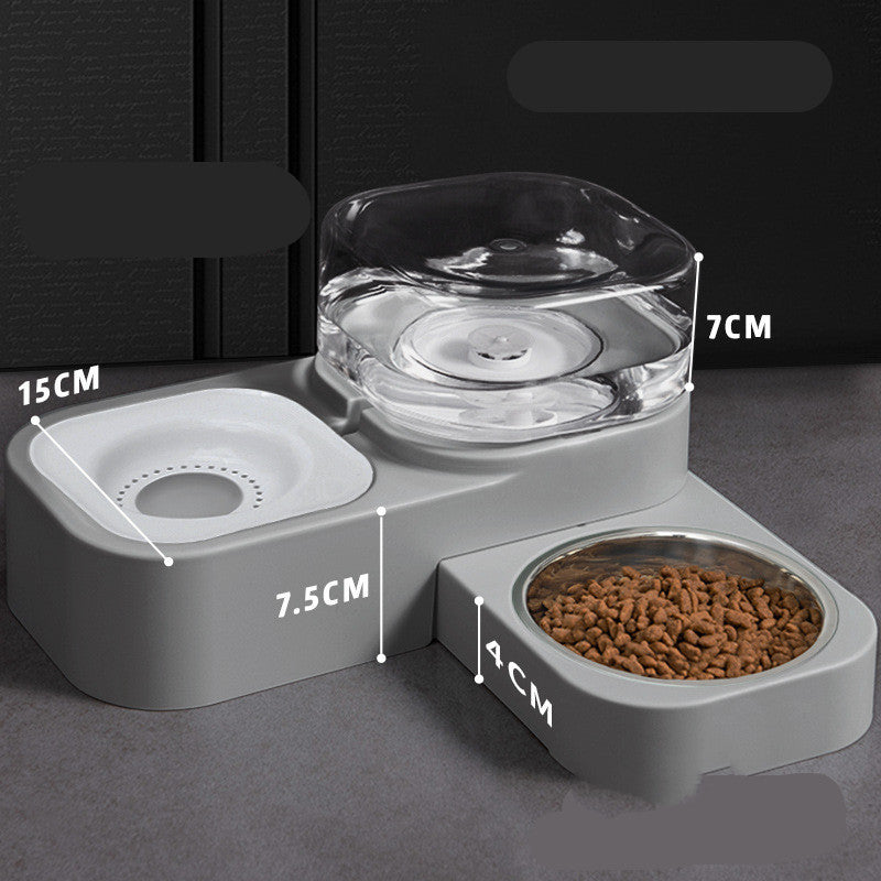 🐾 Portable & Cordless Automatic Water Dispenser | 2-in-1 Food & Water Bowl | With Optional Filters