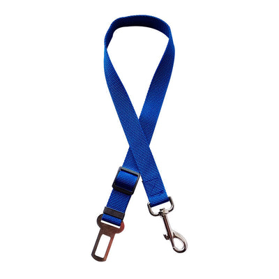 Adjustable Pet Car Seat Belt – Safety Harness Clip for Dogs & Cats | Nylon Vehicle Restraint