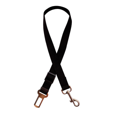 Adjustable Pet Car Seat Belt – Safety Harness Clip for Dogs & Cats | Nylon Vehicle Restraint