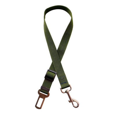 Adjustable Pet Car Seat Belt – Safety Harness Clip for Dogs & Cats | Nylon Vehicle Restraint