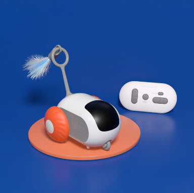 🐾 Remote Control Cat Car Toy – USB Rechargeable, Smart Self-Moving & Interactive Pet Chase Car for Cats