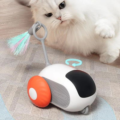 🐾 Remote Control Cat Car Toy – USB Rechargeable, Smart Self-Moving & Interactive Pet Chase Car for Cats