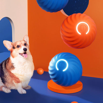 🐶 Durable Rubber Dog Ball – Chew-Resistant Toy for Puppies & Dogs | Interactive Training & Dental Care Toy