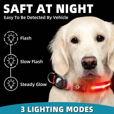💡 LED Light-Up Pet Collar | Safe Night Walks for Your Furry Friend 🐾