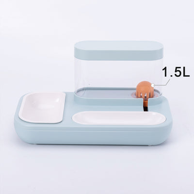 🐾 2-in-1 Automatic Pet Feeder & Water Dispenser | Large Capacity for Cats & Small Dogs