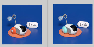 🐾 Remote Control Cat Car Toy – USB Rechargeable, Smart Self-Moving & Interactive Pet Chase Car for Cats