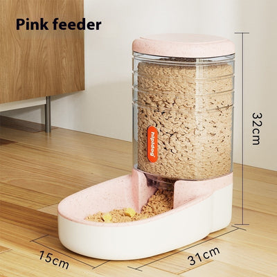 🐾 Automatic Pet Drinker & Feeder – 3.8L Large Capacity for Cats & Dogs