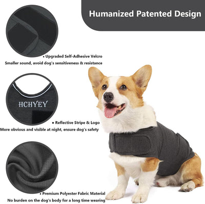 🐶 Classic Dog Anxiety Jacket – Breathable Thunder Vest for Stress & Noise Relief | Calming Shirt for Dogs of All Sizes