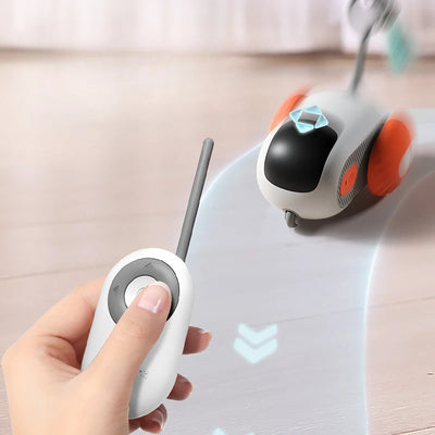 🐾 Remote Control Cat Car Toy – USB Rechargeable, Smart Self-Moving & Interactive Pet Chase Car for Cats