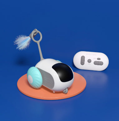🐾 Remote Control Cat Car Toy – USB Rechargeable, Smart Self-Moving & Interactive Pet Chase Car for Cats