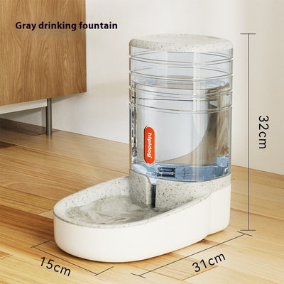 🐾 Automatic Pet Drinker & Feeder – 3.8L Large Capacity for Cats & Dogs