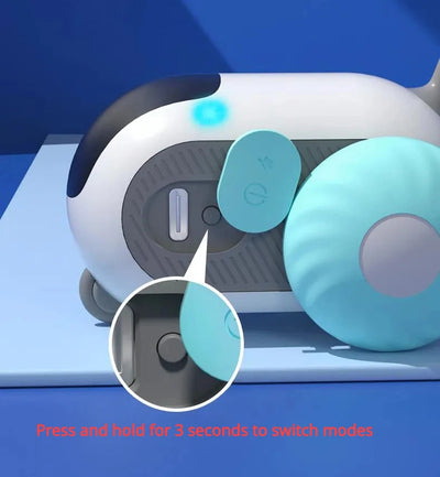 🐾 Remote Control Cat Car Toy – USB Rechargeable, Smart Self-Moving & Interactive Pet Chase Car for Cats